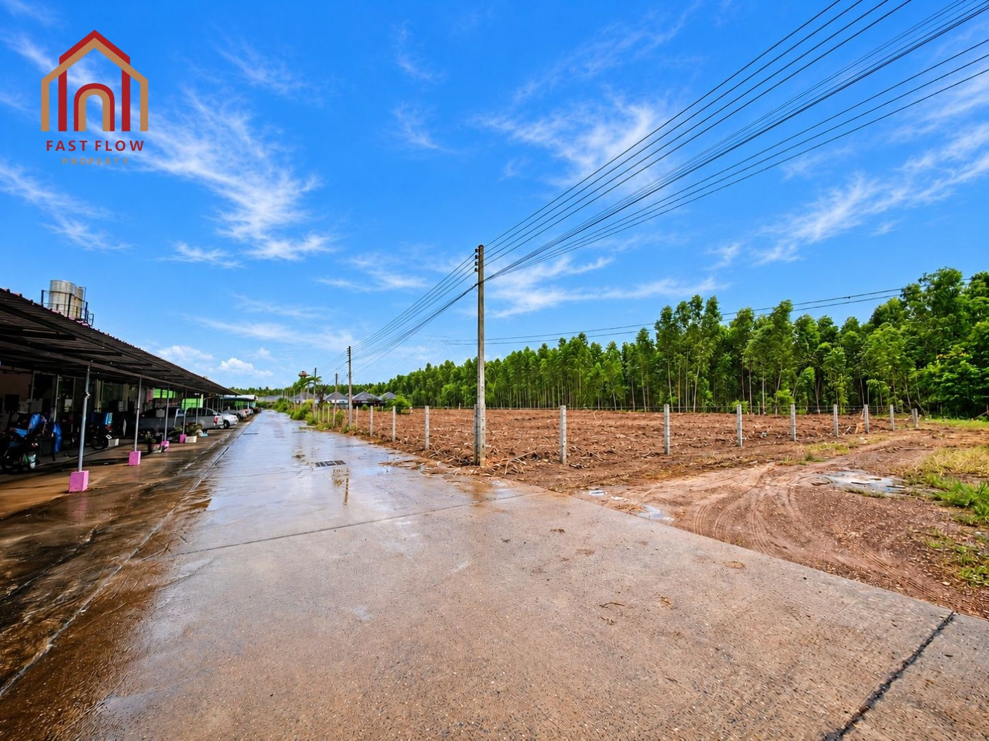 Land for sale, 1 rai - 3 rai, Industrial Estate 304, purple layout, Prachinburi, Si Maha Phot, near work areas, near the market, convenient travel, beautiful plot 40x40 meters, suitable for small house projects, warehouses, factories, houses for rent, ZIM – รูปที่ 2