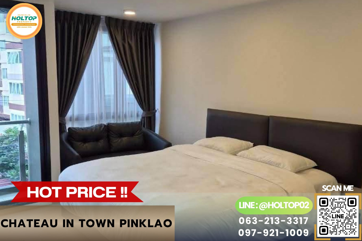#L1456 ให้เช่าคอนโด Chateau In Town Pinklao #L1456 ให้เช่าคอนโด Chateau In Town Pinklao