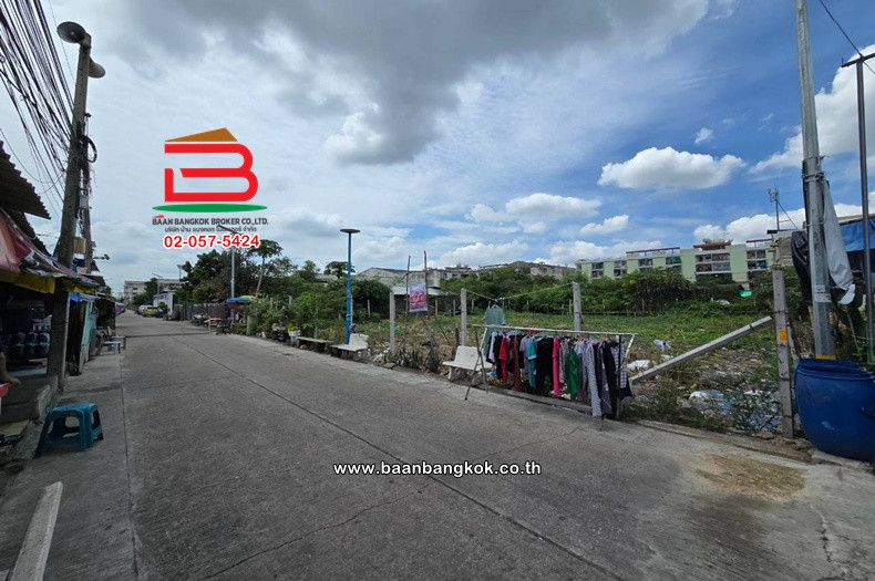 ที่ดินเปล่า เนื้อที่ 175.9 ตร.ว. ซอยสุขสวัสดิ์ 84, ใกล้ตลาดวัดคู่สร้าง ถนนสุขสวัสดิ์ ตำบลปากคลองบางปลากด อำเภอพระสมุทร์เจดีย์ สมุทรปราการ – รูปที่ 2