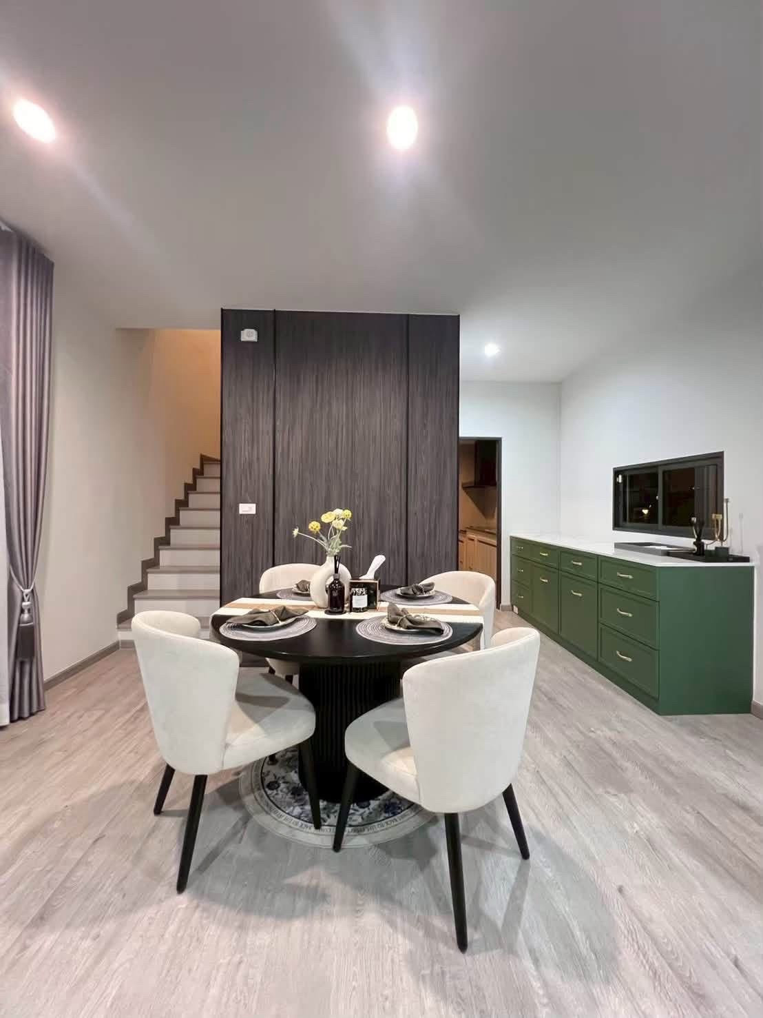 🏡 SARANSIRI RAMKHAMHAENG | บ้านเดี่ยวตำแหน่งพิเศษ หน้า CLUBHOUSE • 184 ตร.ม. • MODERN FARMHOUSE – รูปที่ 2