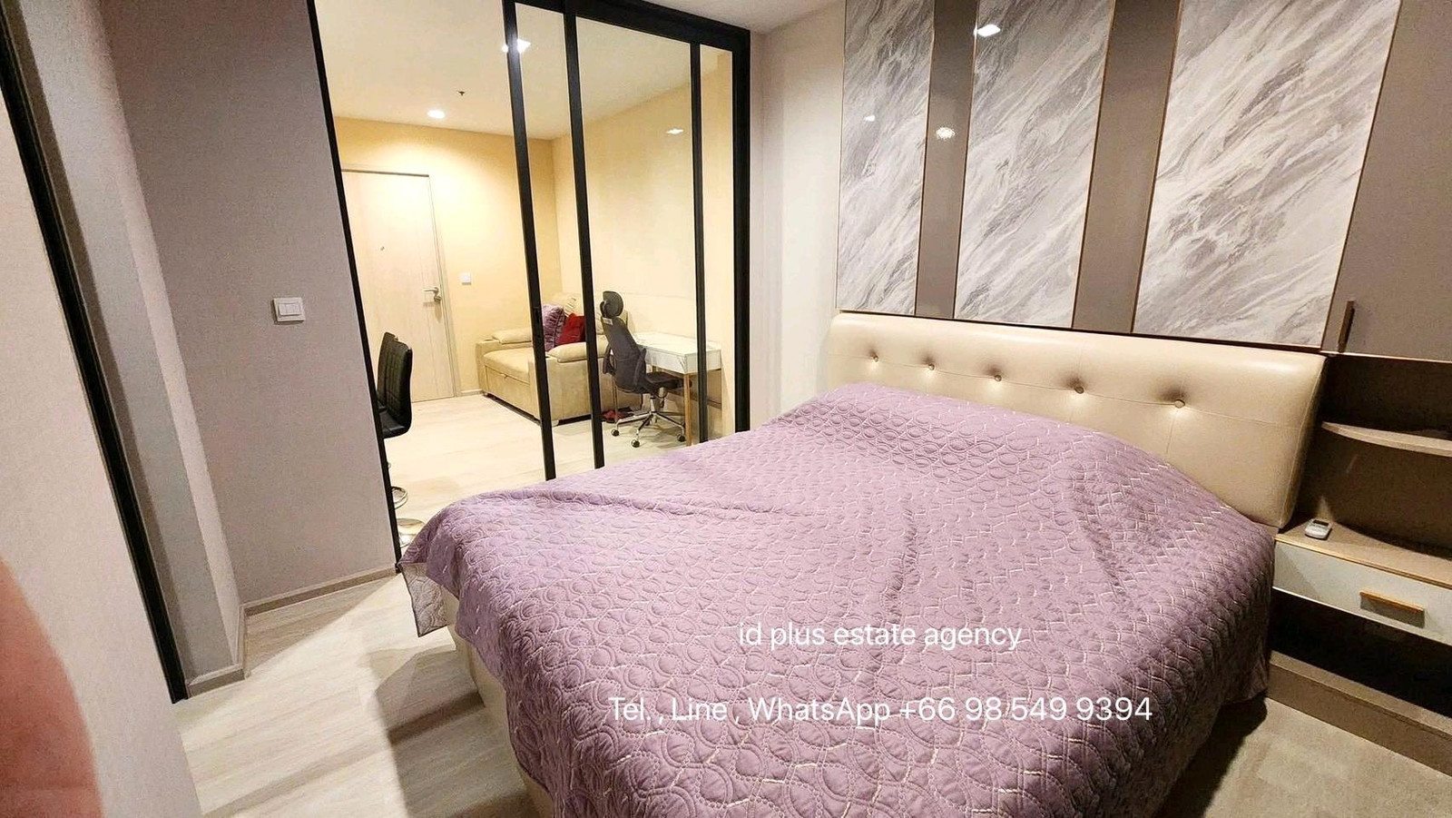 🏢 Condo room for Rent | Life One wireless     @🚶🏻‍♂️walk 7 mins. to BTS Ploenchit @    📍 Location: Ploenchit     💰 Rental Price: 26k.    📐 Size: 35 sq.m    🛏️ Type: 1 bedr plus     🏙️ Floor: 21 – รูปที่ 3