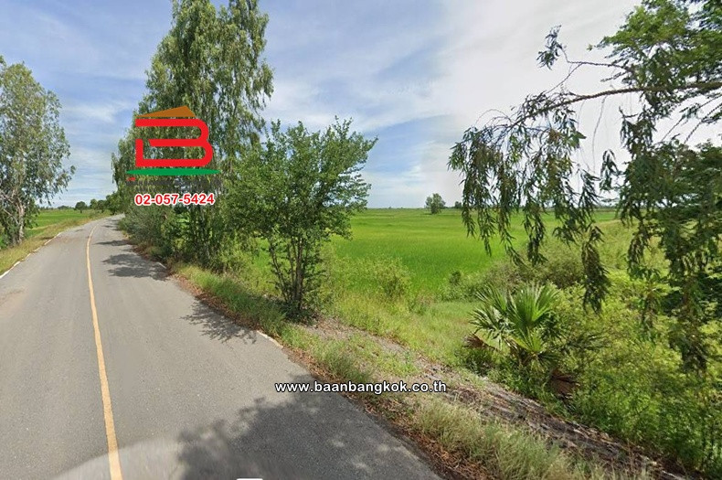 ที่ดินเปล่า เนื้อที่ 7-0-80 ไร่ ใกล้ที่ทำการผู้ใหญ่บ้านหมู่ที่ 11 ถนนพหลโยธิน ตำบลปลายกลัด อำเภอบางซ้าย พระนครศรีอยุธยา – รูปที่ 2