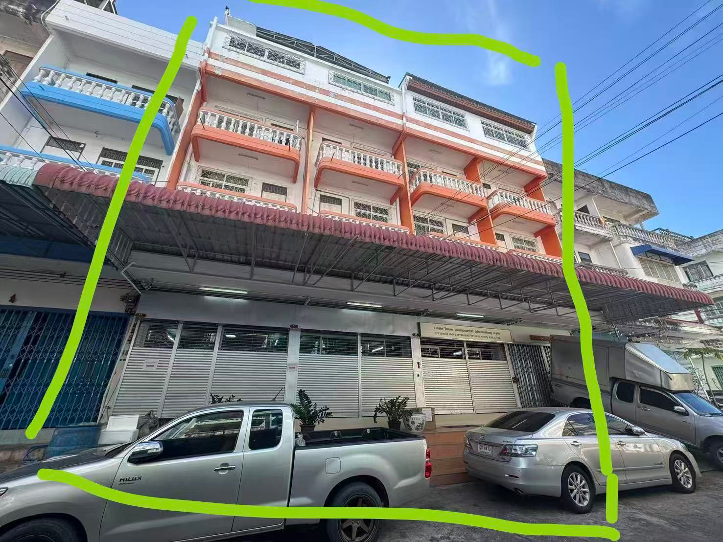 Urgent sale, special discount, commercial building, 5 floors, 4 units, Amonchai Village 2, Soi 34, ready to start business, good location, near Central Rama 2. – รูปที่ 2