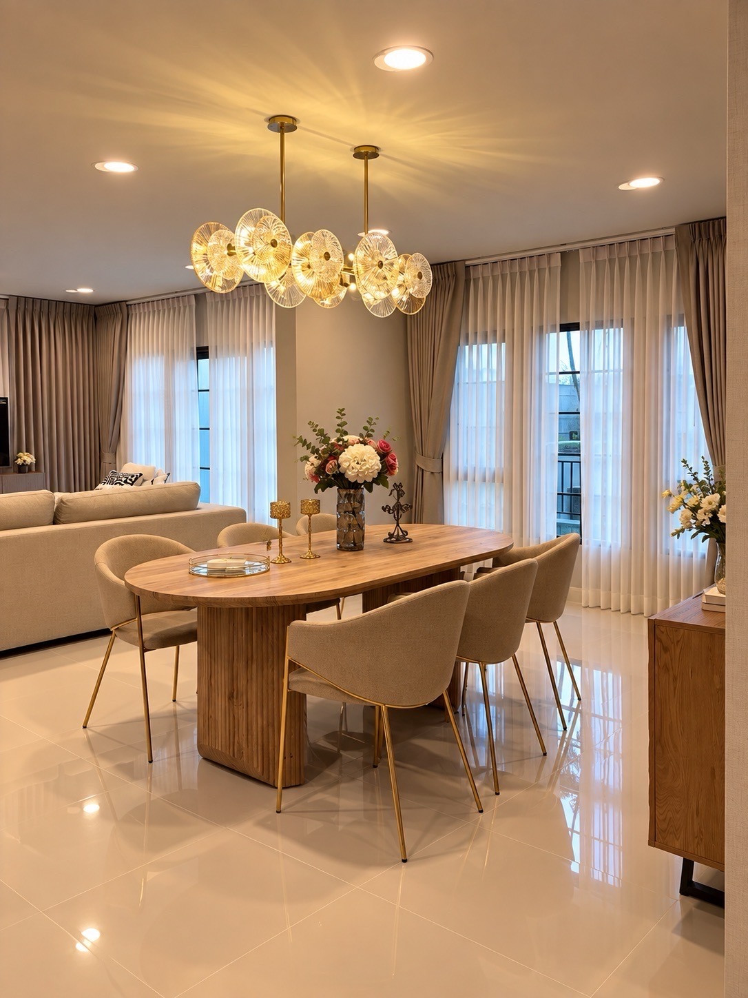 🌟For Rent: End Detached House at Centro Bangna Phase 2 — Private Zone | 4 Bedrooms | 5 Bathrooms | 92 sq.w. Land | Parking for up to 7 Cars  A spacious two-storey detached house at the end of the row, located in a privat – รูปที่ 3