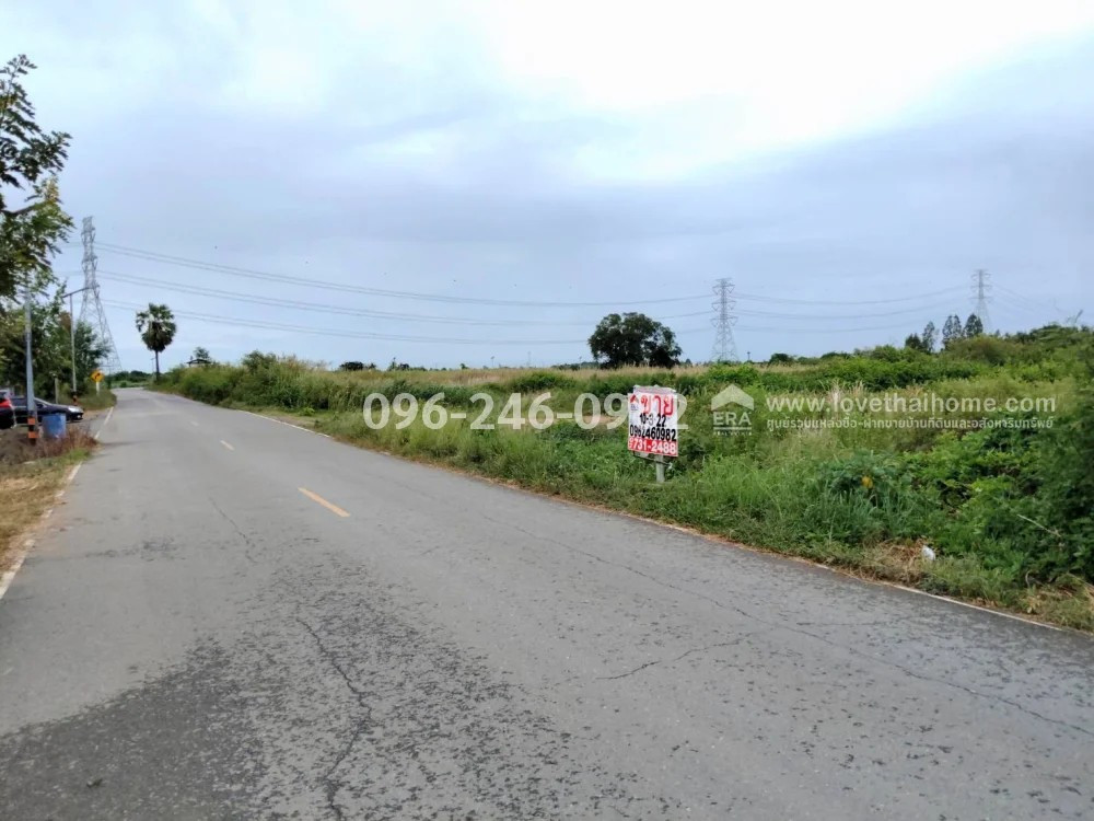 Land for sale in Kamphaeng Saen, Nakhon Pathom, area 10 rai 3 ngan 22 sq m. Selling for only 1,625 baht per square wah, near Kasetsart University, Kamphaeng Saen. – รูปที่ 4