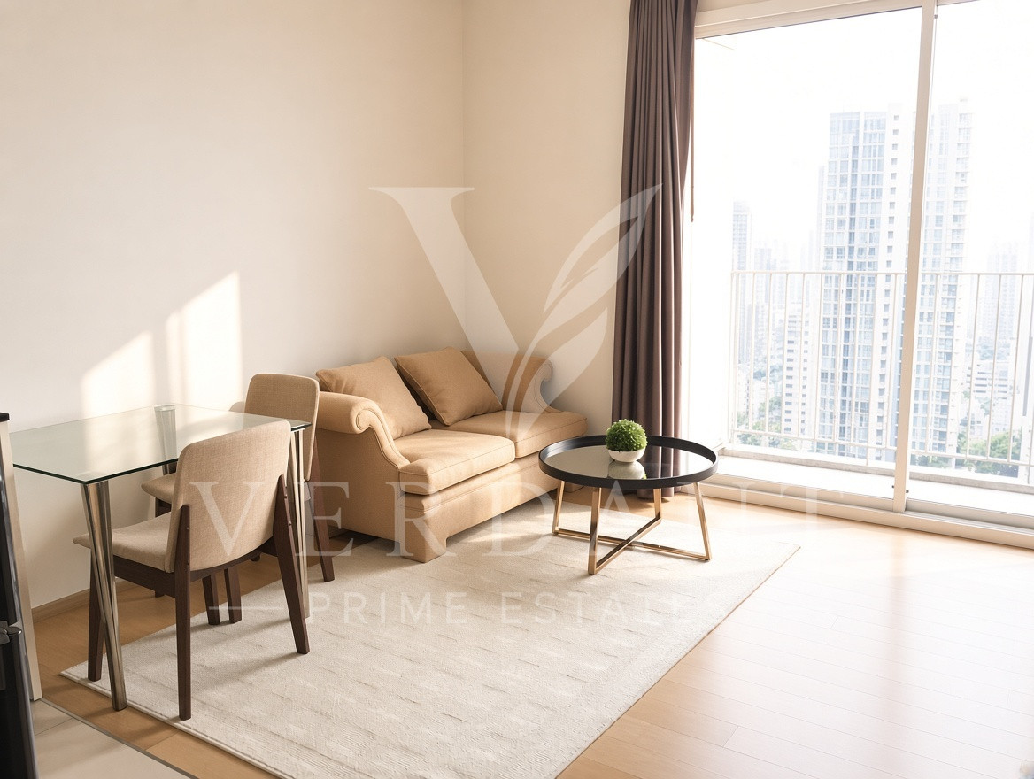 🏢 เอชคิว ทองหล่อ (HQ Thonglor) คอนโดให้เช่า ห้องพร้อมเข้าอยู่! ขนาด 48 ตร.ม.