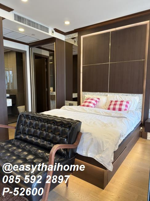 P-52600 🔥 Ashton Chula-Silom คอนโดหรูชั้นสูง! 1 Bed 35 ตร.ม. ชั้น 44 เพียง 28,500.-/เดือน ใกล้ MRT สามย่าน-จุฬาฯ Line@easythaihome 085-592-2897  – รูปที่ 4