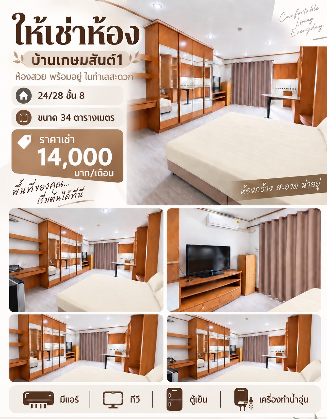 บ้าน เกษมสันต์ 1 / Baan Kasemsan 1 – รูปที่ 3