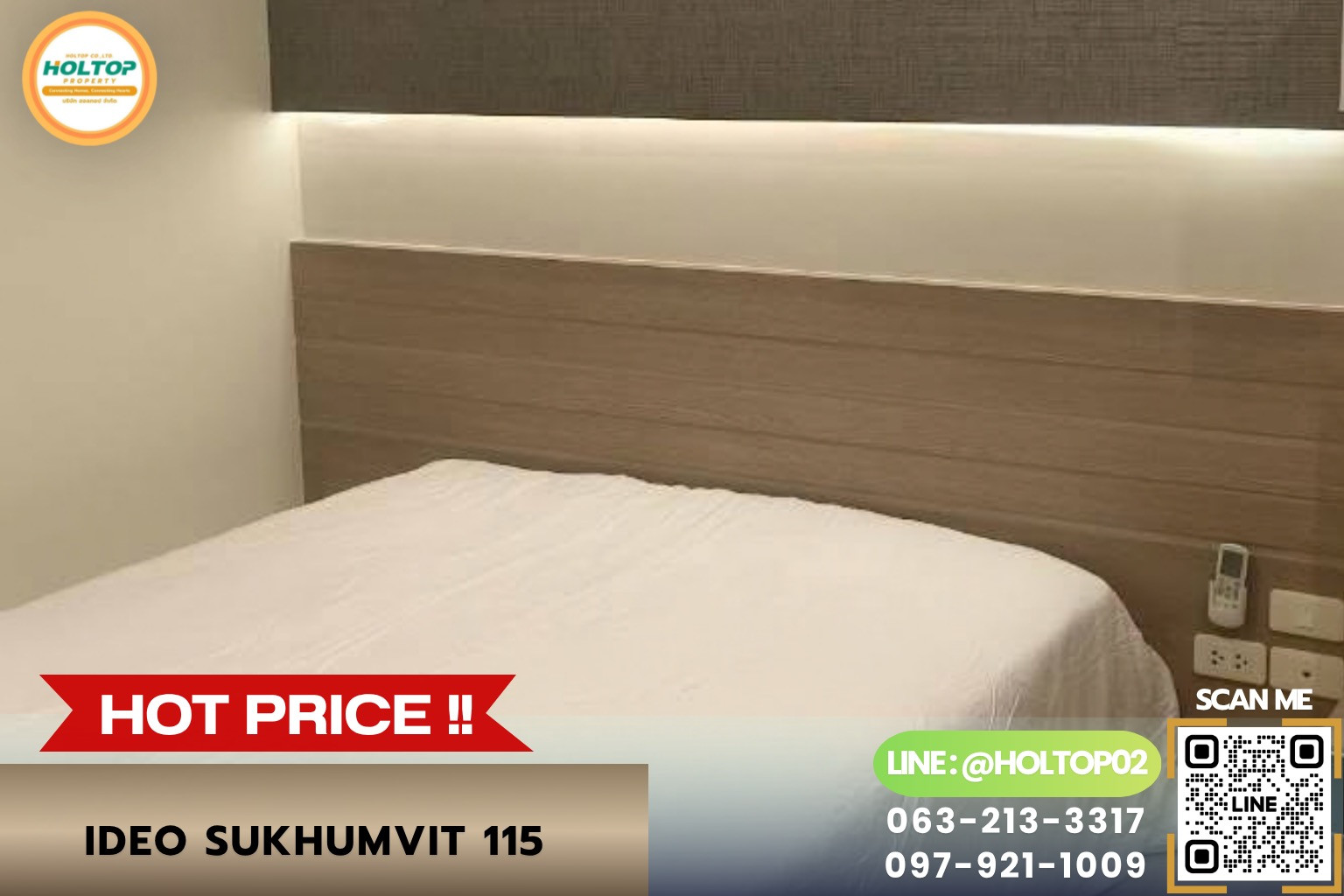 #L1446 Condo for rent IDEO Sukhumvit 115.