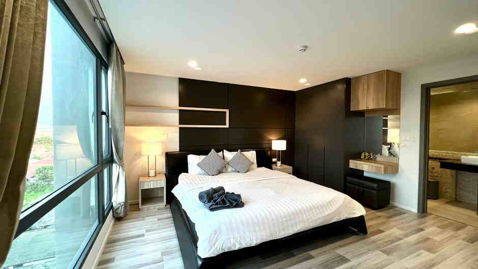 ให้เช่า เดอะวิน คอนโดมิเนียม Duplex — Loft Style (เขาตาโลซอย 4) พัทยาใต้ #C09 – รูปที่ 4