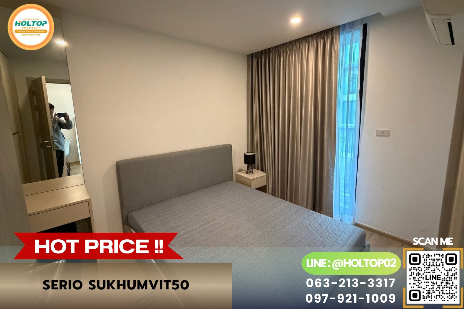 #R10849 ให้เช่าคอนโด Serio Sukhumvit50 #R10849 ให้เช่าคอนโด Serio Sukhumvit50
