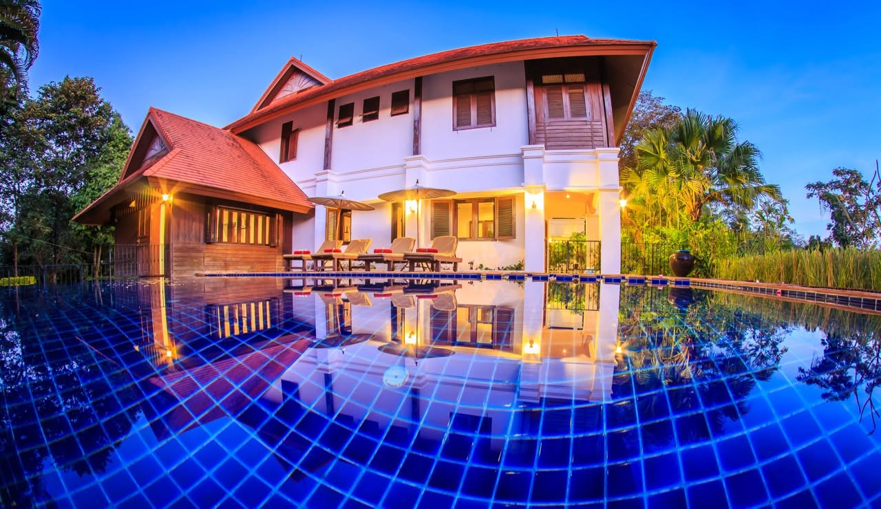 ให้เช่า พูลวิลล่า Lanna Hill House พร้อมบริการอาหารเช้า ขนาด 750 ตรม. 2 ชั้น 5 ห้องนอน พักได้ 10-12 คน อ.แม่ออน จ.เชียงใหม่ ให้เช่า พูลวิลล่า Lanna Hill House พร้อมบริการอาหารเช้า ขนาด 750 ตรม. 2 ชั้น 5 ห้องนอน พักได้ 10-12 คน อ.แม่ออน จ.เชียงใหม่