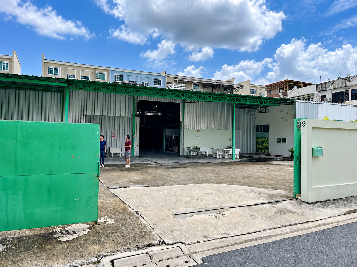 🏬 Warehouse for rent / land with buildings in Udomsuk area (Soi Udomsuk 34) 🏬 Warehouse for rent / land with buildings in Udomsuk area (Soi Udomsuk 34)