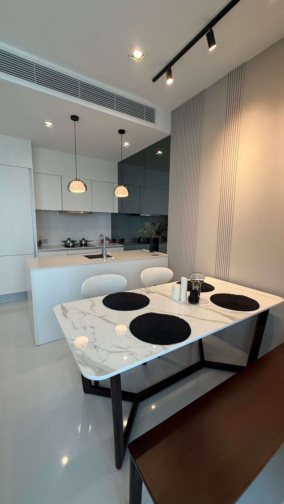 Newlyให้เช่า Q1 sukhumvit 🛀2 bed 2 bath📞0639399665  ✔️ – รูปที่ 4