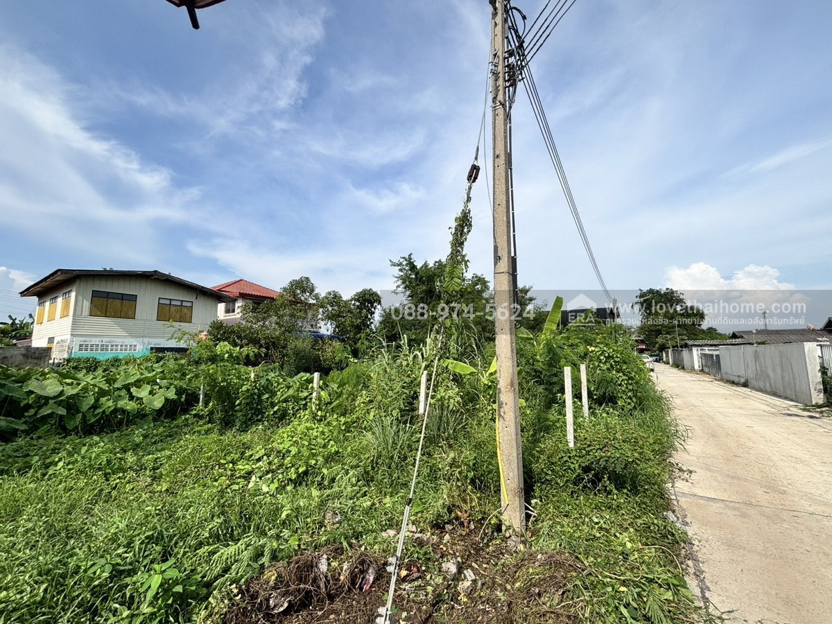 ขายที่ดิน รังสิต-ปทุมธานี39 ซอยสุขี1/10 บางพูน ปทุมธานี พื้นที่ 99 ตร.วา วาละ 20,000 บาท ขายถูกว่าเจ้าอื่น เหมาะสร้างหอพัก,โกดัง,อู่ซ่อมรถ – รูปที่ 3