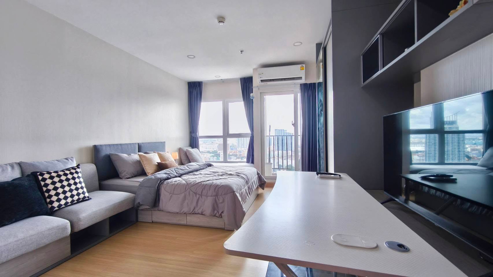 Condo for rent, Supalai Veranda Ramkhamhaeng, beautiful room, ready to move in.