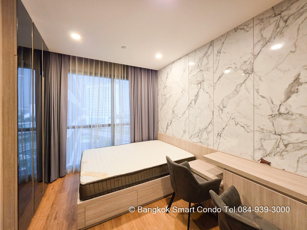 For rent: Ashton Chula Studio 25 sq m, beautiful room, fully furnished. – รูปที่ 2
