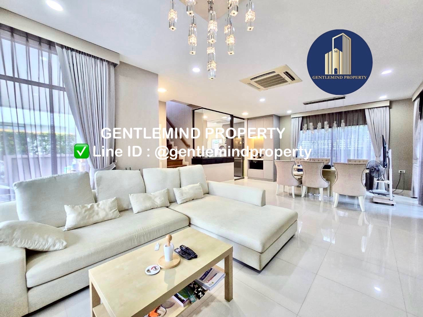 ☀️🍒Luxury Single Detached House Mantana Lake Watcharapol | 🎁🍎Luxury Single Detached House | ✅Line ID : @gentlemindproperty