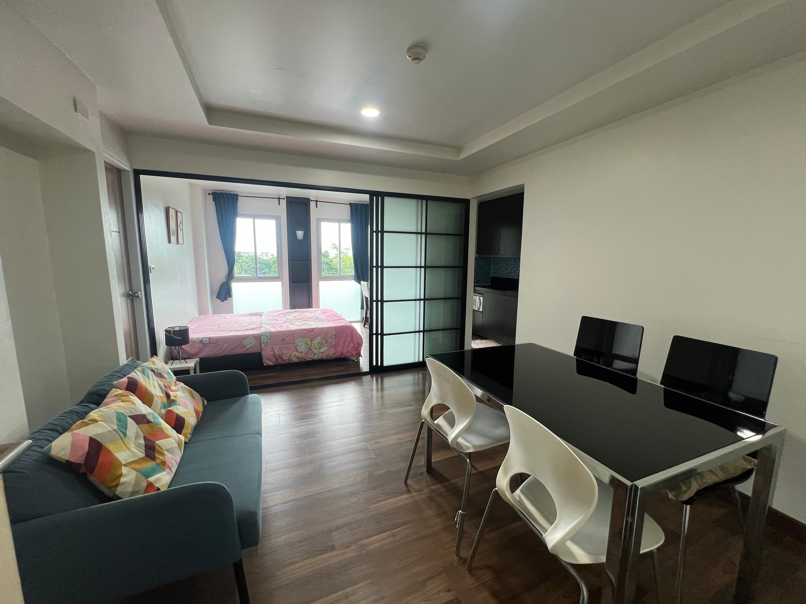 📌 Condo for rent, Parc Exo, Combine room, 2 bedrooms, 2 bathrooms, size 67 sq m, beautiful room, ready to move in immediately 🎊