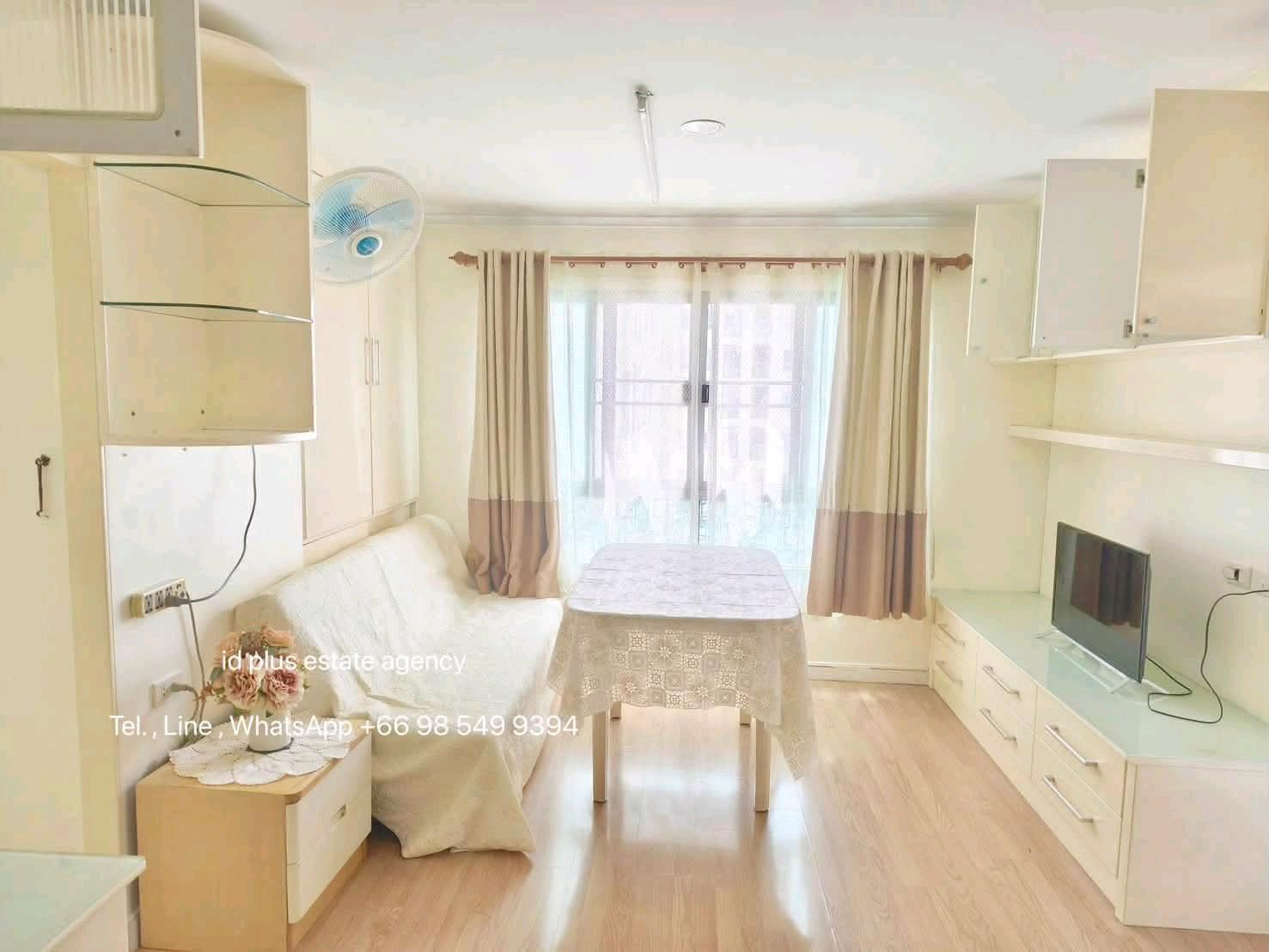 Condo room for Rent :  Lumpini Place Rama 8 for 2 bedrooms 2 bathrooms for 61 sq.m. Corner room B Building Pool view On 11th floor. fully furnished and electrical appliances. To BTS MRT Bangyikhan 1.2 Km. Rental Only for 16,000 / m. – รูปที่ 2