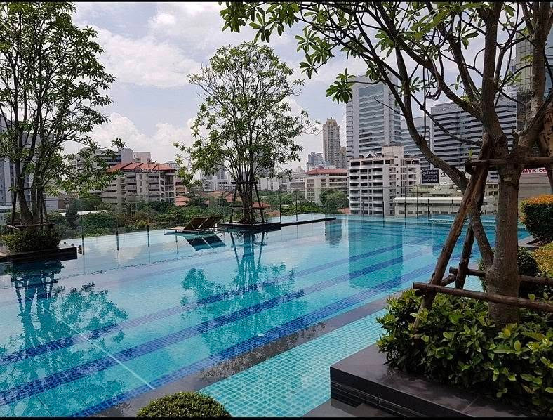 📍 Q Asoke ติด MRT เพรชบุรี 0 เมตร | ชั้น 20 วิวคลอง – รูปที่ 3