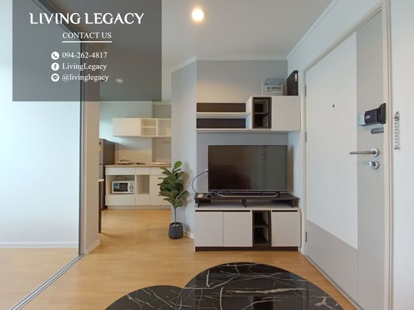 LT46A4EH เช่าด่วน คอนโด Lumpini Place Srinakarin - Huamark Station 26 ตร.ม. | ชั้น 24 | 1 ห้องนอน | 1 ห้องน้ำ 10,000 บาท/เดือน line id : @livinglegacy