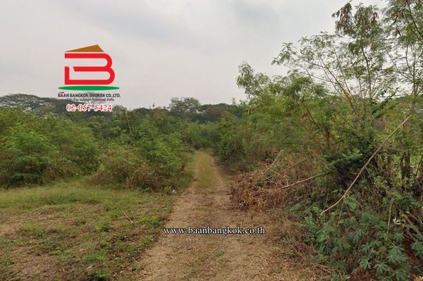 Empty land already filled in Next to Ramintra Road, area 293 sq m., near Makro Ramintra, Ramintra Road, Bang Chan Subdistrict, Min Buri District.