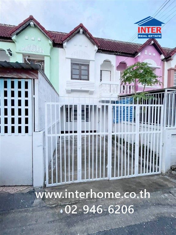 Townhouse, 2 floors, 16 sq m, Phibunsap Village 1. Near Big C Nong Chok Soi Liab Waree 27, Liab Waree Road, Suwinthawong Road, Nong Chok District, Bangkok