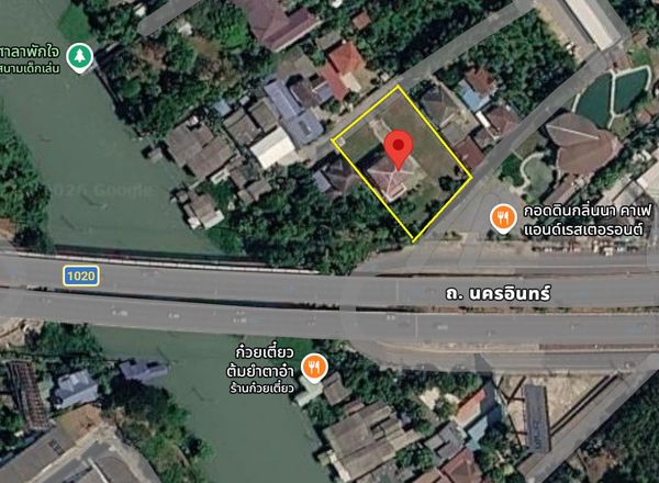 Single house for sale With a large plot of land 526 wa | Nonthaburi, Soi Bang Kruai-Sai Noi 31, near the Chao Phraya River, connected to Nakhon In Road - Rama 5 Bridge.