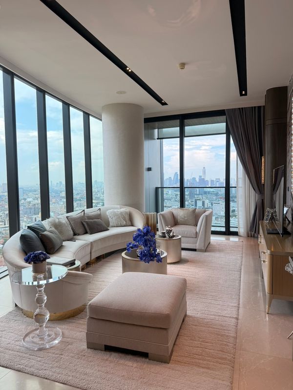 🌟 (For Rent) Banyan Tree Residences Riverside Bangkok – Ultra-Luxury 2BR Riverfront Unit with Private Lift on Floor 20+