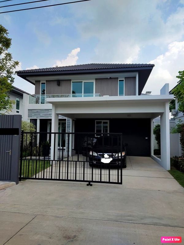 52.5ตรว 3นอน3น้ำ บ้านเดี่ยว 2 ชั้น มัณฑนา มอเตอร์เวย์-กรุงเทพกรีฑาตัดใหม่