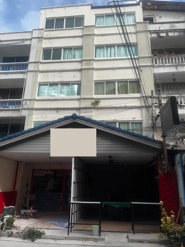 เซ้งกิจการตึกแถว 2 คูหา 5 ชั้น ซอยเวลคัม-หาดจอมเทียน