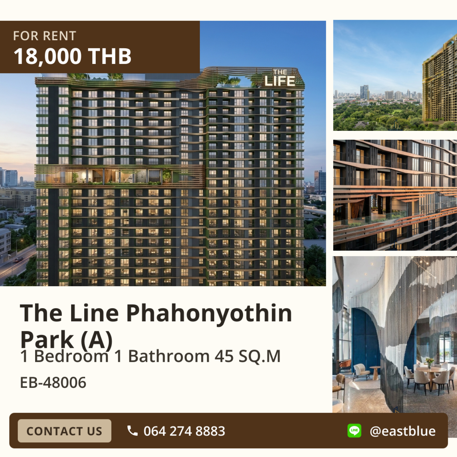 02/10/2026, เช่าคอนโด The Line Phahonyothin Park (A) พร้อมอยู่! 🏡✨ 0642748883 02/10/2026, เช่าคอนโด The Line Phahonyothin Park (A) พร้อมอยู่! 🏡✨ 0642748883