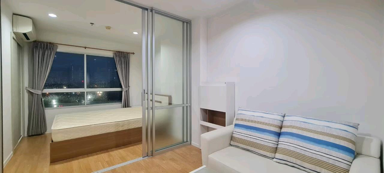 📢💯📢[[For rent]] Decorated room with complete furniture. Convenient transportation, near ARL and MRT Yellow Line, Hua Mak Station.