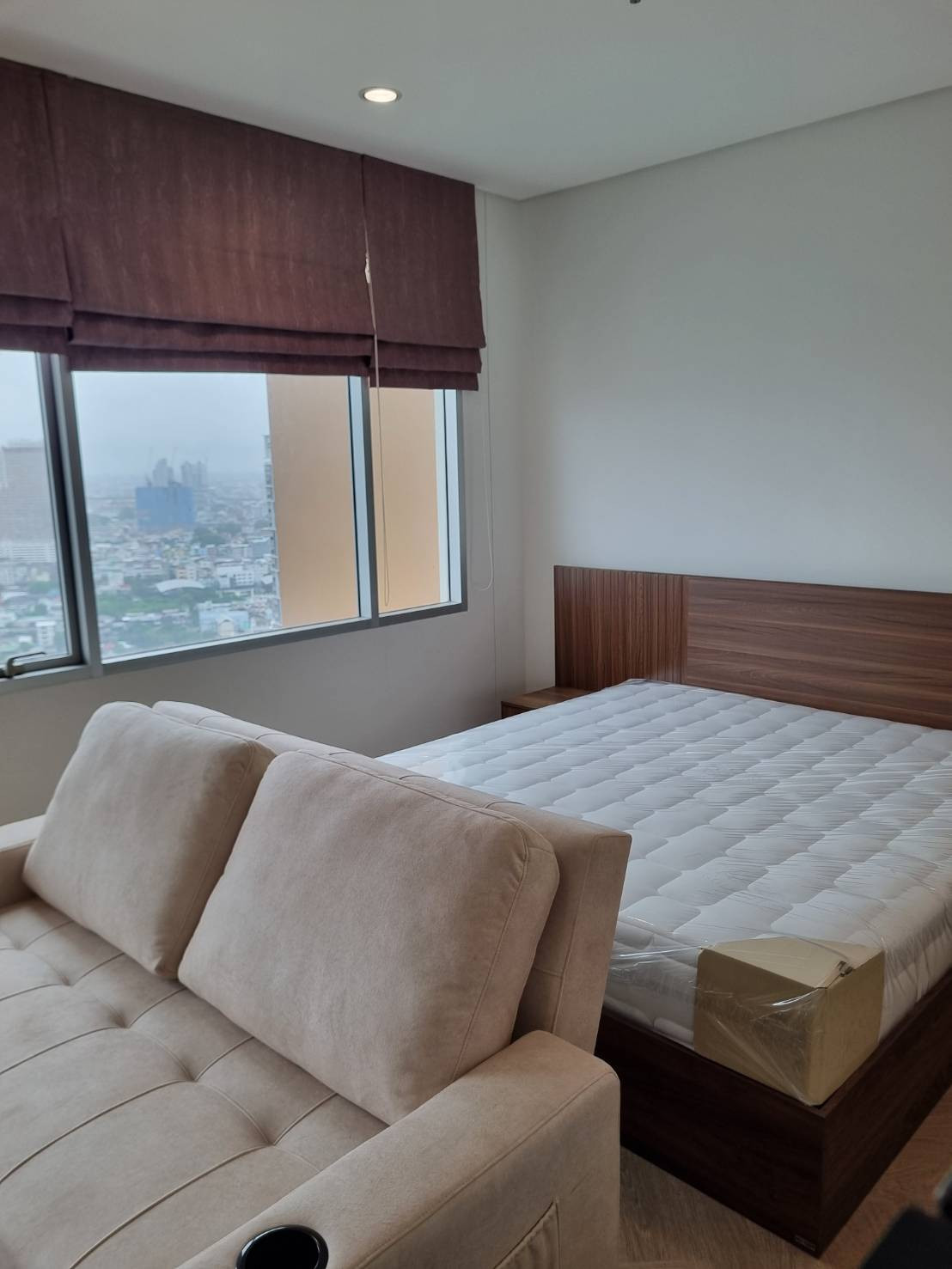 🥝🥝 (with washing machine) Condo for rent, Villa Sathorn 🥝🥝 31st floor, size 42 sq m., fully furnished, river view, with washing machine. – รูปที่ 2