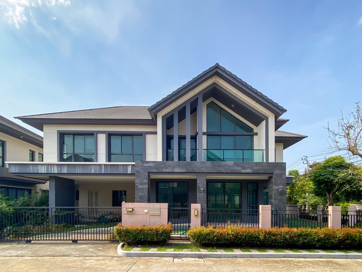 🏡ขายบ้านเดี่ยว Bangkok Boulevard พระราม 9 | บ้านไซส์ใหญ่ พท.354 ตรม. 4 นอน 4 น้ำ | สภาพใหม่จาก 16.9 ลดพิเศษ 15.5 MB.🔥