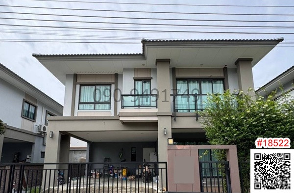For rent, 2-story detached house, Passorn Bangna-Wongwaen, near Jemo Market. For rent, 2-story detached house, Passorn Bangna-Wongwaen, near Jemo Market.