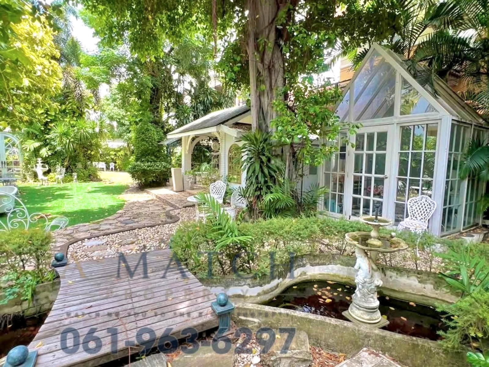 Private greenhouse for rent with garden, suitable for a cafe studio, Sukhumvit 101 – รูปที่ 4