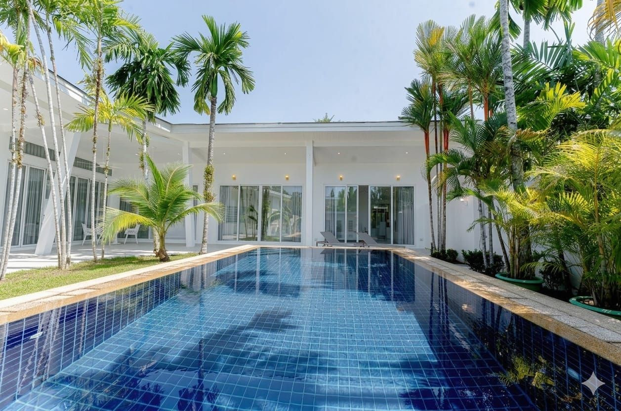 Mango Villa: 3-Bed Private Pool Villa for Rent, Fully Furnished, Single-Storey, Pets Welcome – Thalang, Phuket