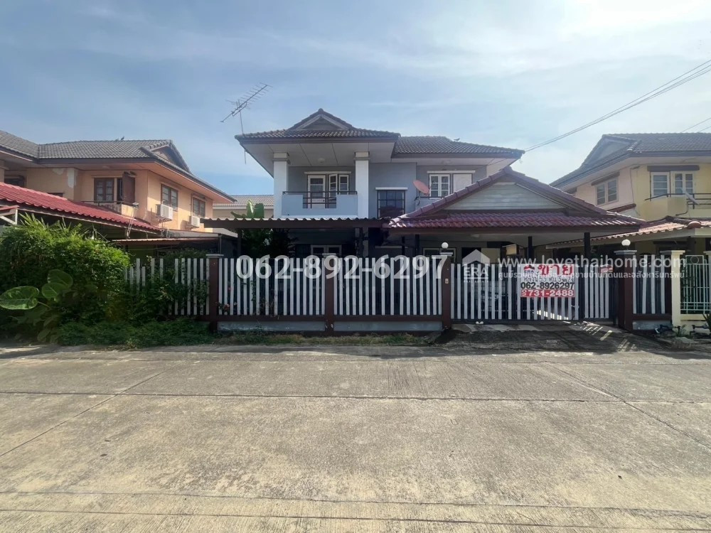 ขายบ้านเดี่ยว 2 ชั้น ถนนรังสิต-นครนายก คลอง8 หมู่บ้านเพชรชมพู2 ซอยโรงเรียนตวงพรวิทยา ขนาด 53 ตารางวา บ้านสวยตกแต่งพร้อมอยู่ ขายเพียง 2.25 ล้านบาทเท่านั้น – รูปที่ 2