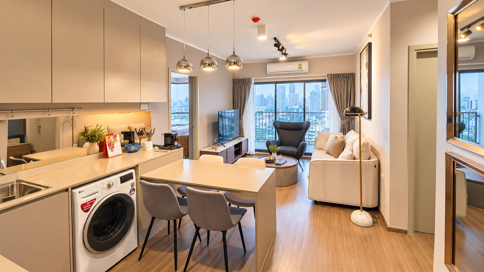 เช่า IDEO Sukhumvit 93 | Rare Corner Unit ชั้น 22 📍 ใกล้ BTS บางจาก ประมาณ 80 เมตร