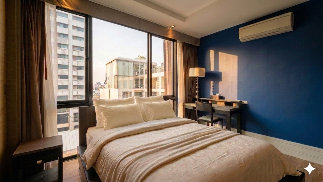 Spacious Top-Floor Executive 2BR/2BA @ O2 Hip Ploenchit (95 sq.m.) Spacious Top-Floor Executive 2BR/2BA @ O2 Hip Ploenchit (95 sq.m.)