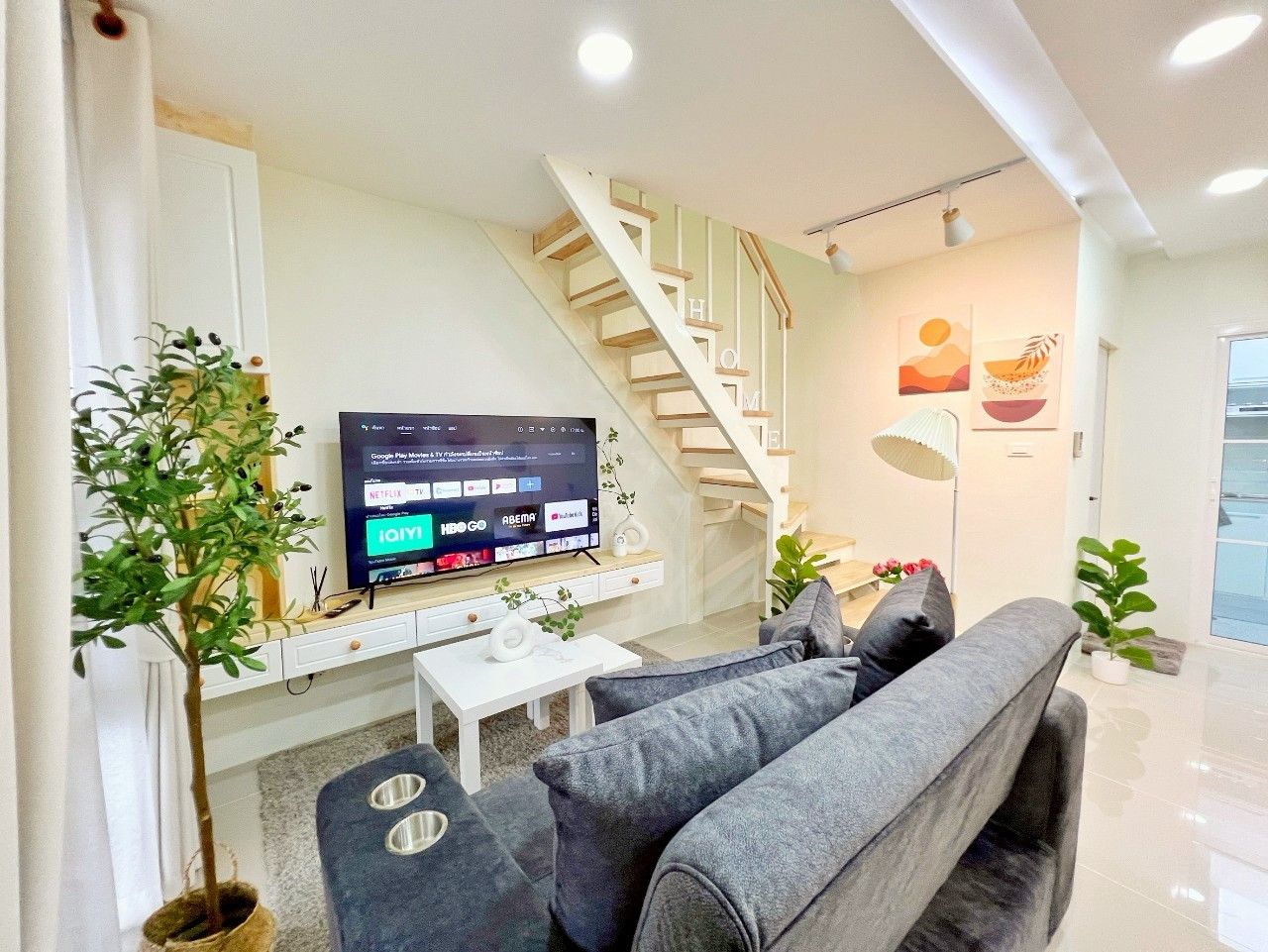 2-story townhouse behind San Kamphaeng, Chiang Mai, can charge the electric train. You can raise small animals. – รูปที่ 3