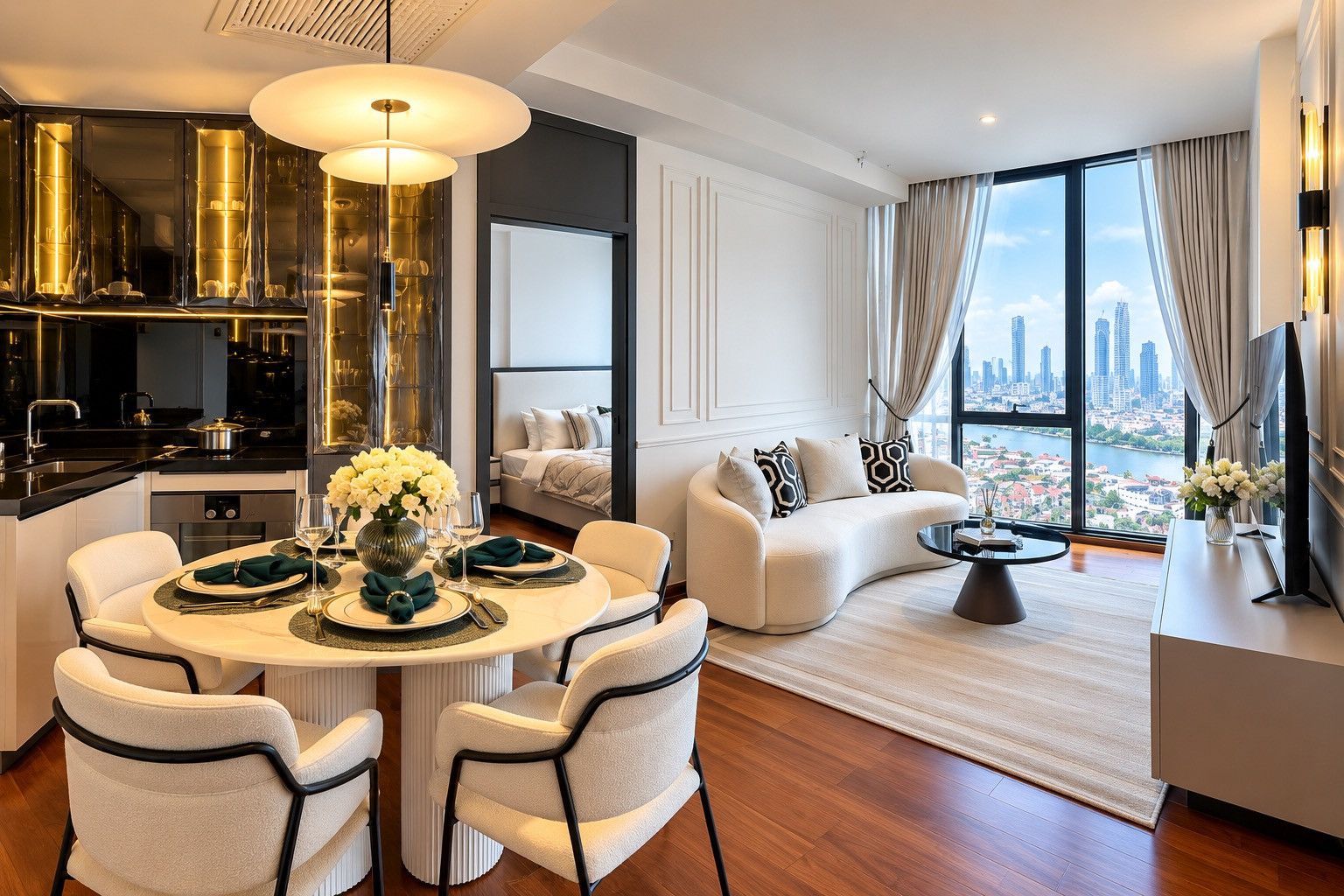 FOR SALE / RENT | ONE ALTITUDE CHAROENKRUNG 2 Bedrooms | Fully Furnished | Ready to Move In