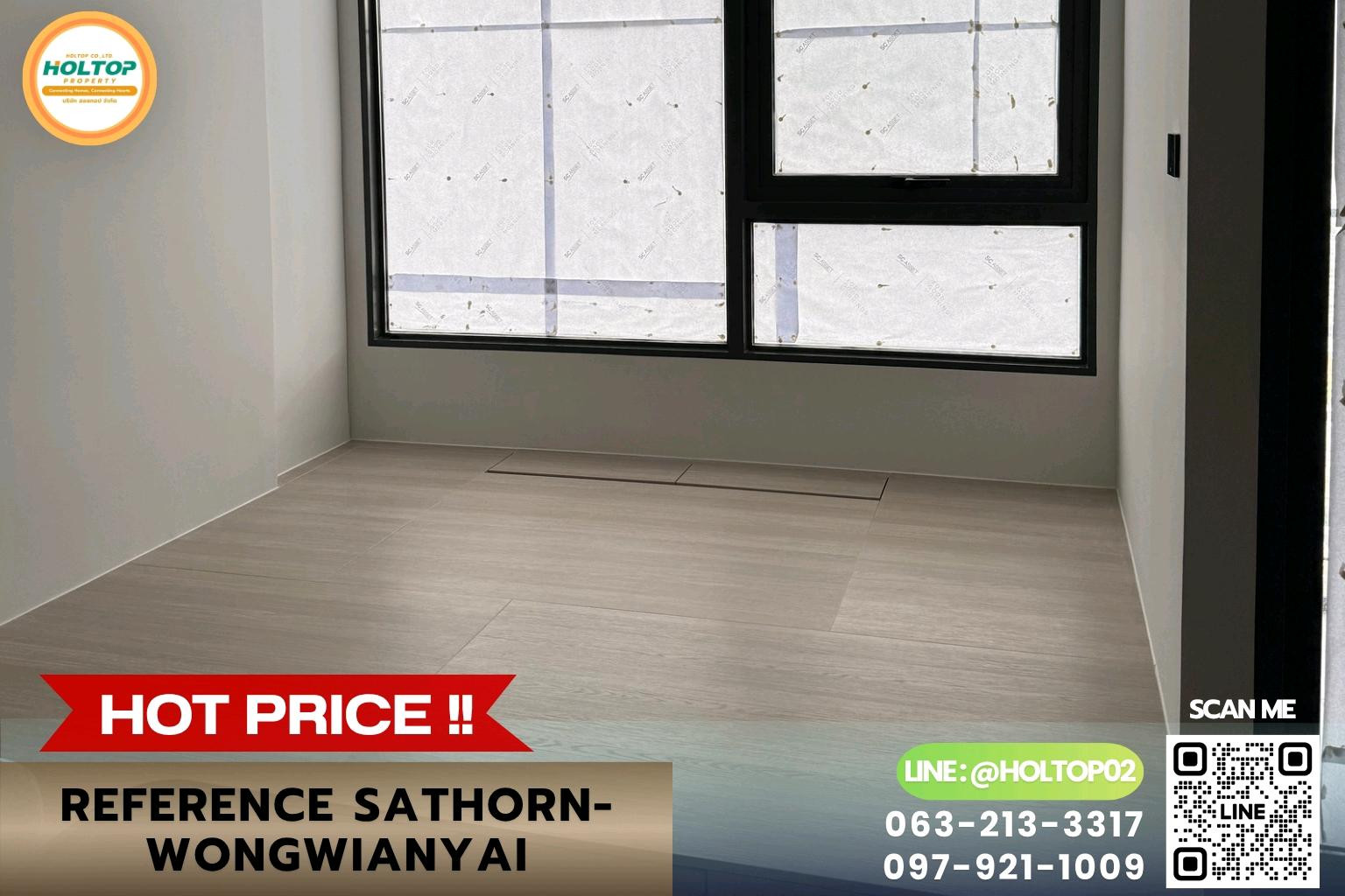 #E1683💕260969ให้เช่าคอนโด Reference Sathorn-Wongwianyai #E1683💕260969ให้เช่าคอนโด Reference Sathorn-Wongwianyai