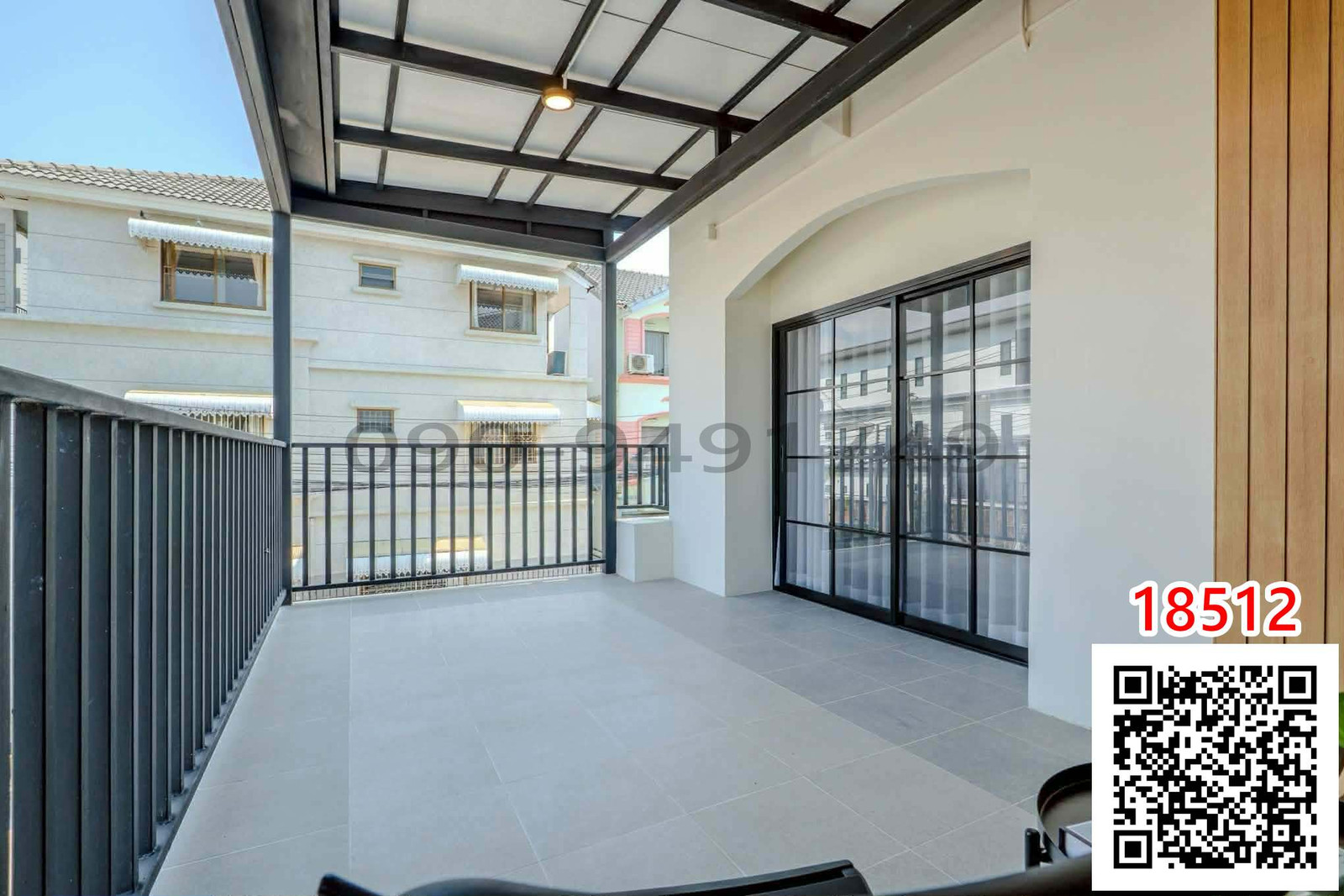 For sale: 3-story townhome, corner house, The Heaven, Ban Klang Muang Village, Rama 9, Soi 43. – รูปที่ 3