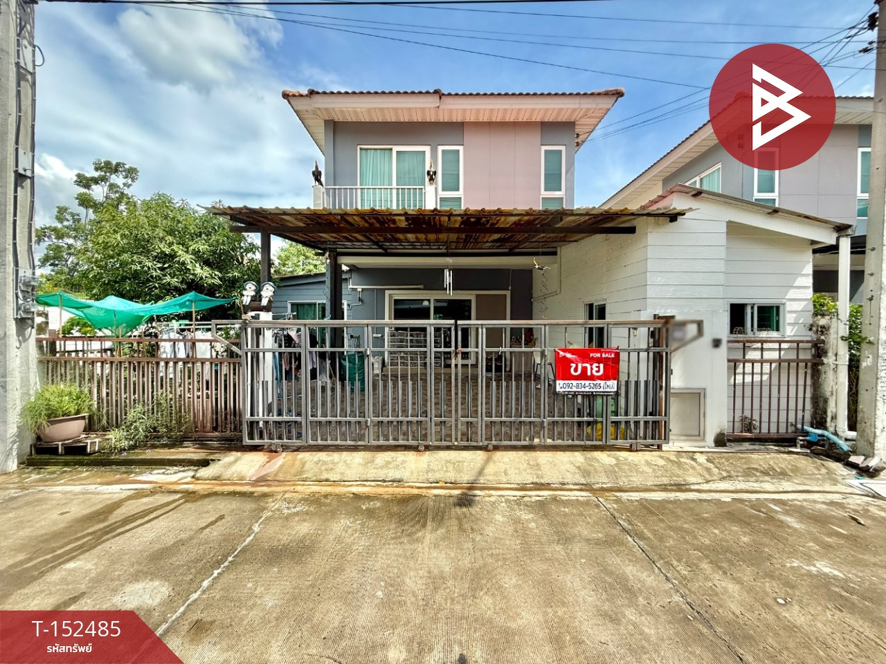 Semi-detached house for sale, Supalai Ville Wongwaen Pinklao-Nakornin Village, Nonthaburi.