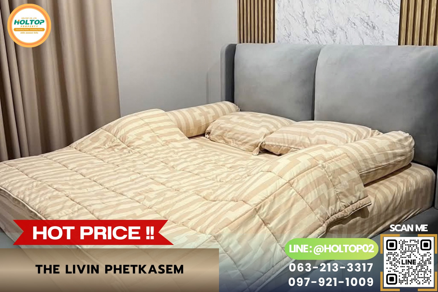 #R10856 ให้เช่าคอนโด The LIVIN Phetkasem #R10856 ให้เช่าคอนโด The LIVIN Phetkasem