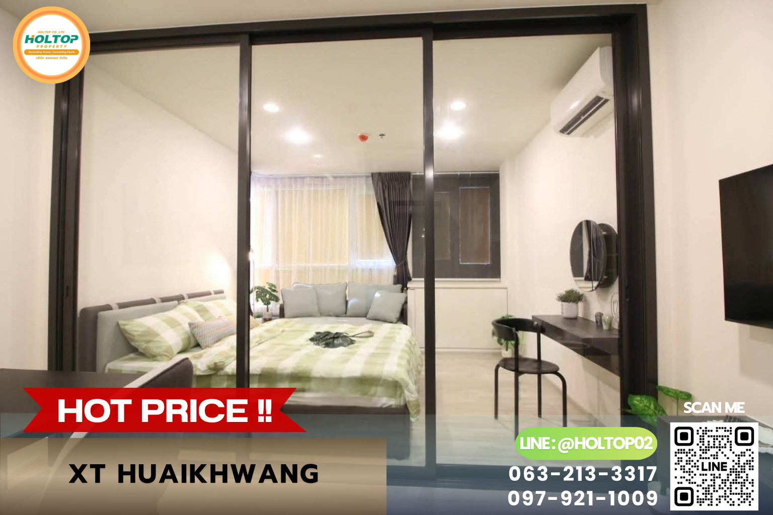 #E1692💕270969ให้เช่าคอนโด XT HUAIKHWANG #E1692💕270969ให้เช่าคอนโด XT HUAIKHWANG