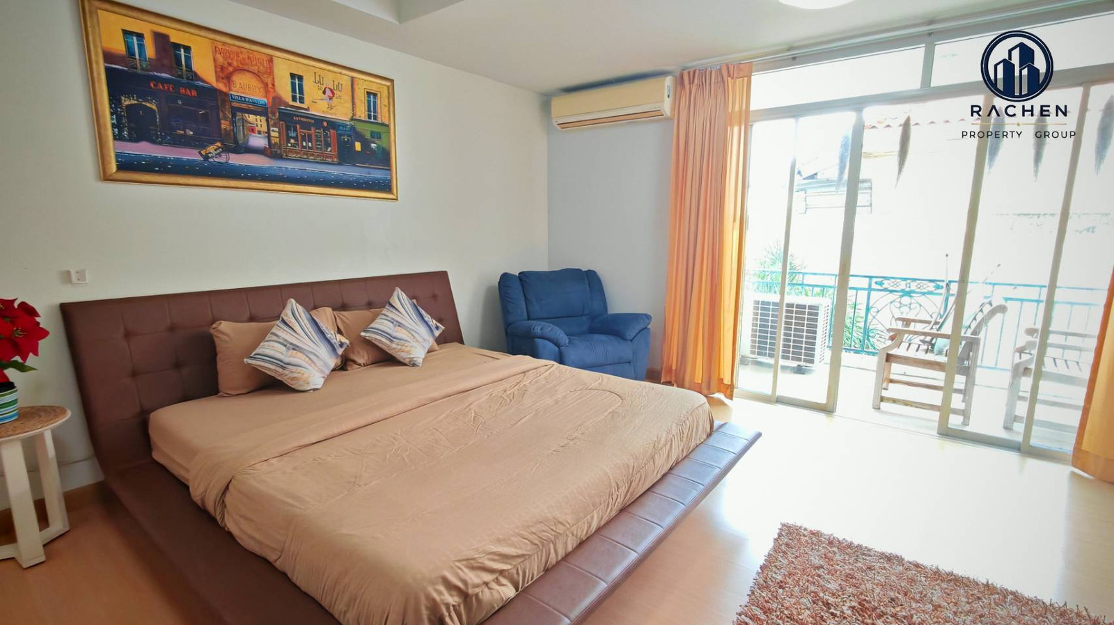 Condo for rent, Patong Loft, 3rd floor, fully furnished, ready to move in, size 58 sq m., for rent 25,000 baht/month, call 082-4426354 Khun Nice.